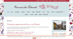 Desktop Screenshot of os-zelezniki.si
